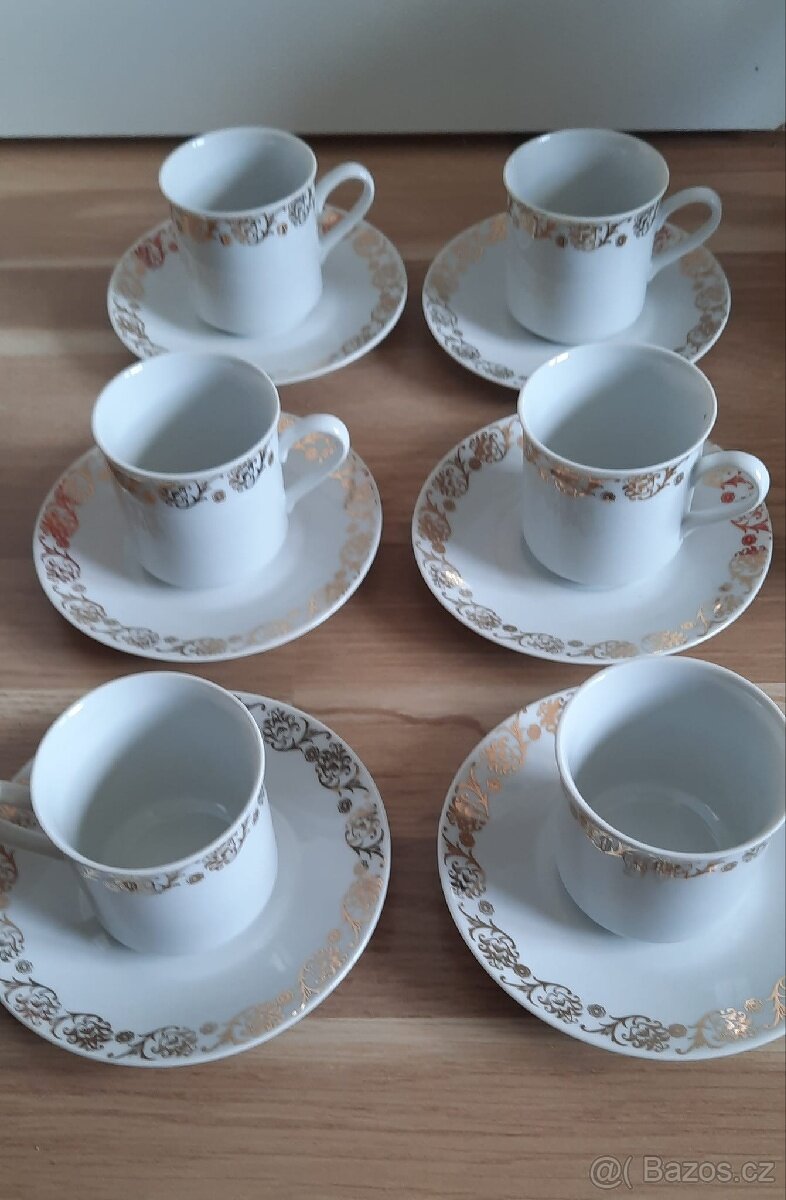 Kávová sada pro 6 osob, Sabina - 6