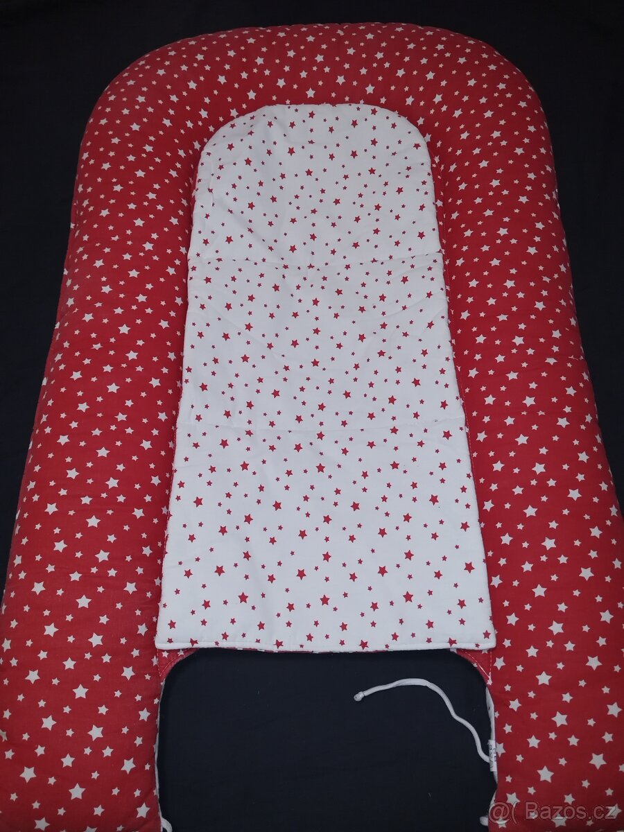 Kojenecké hnízdo červenobílá Slavia - 6