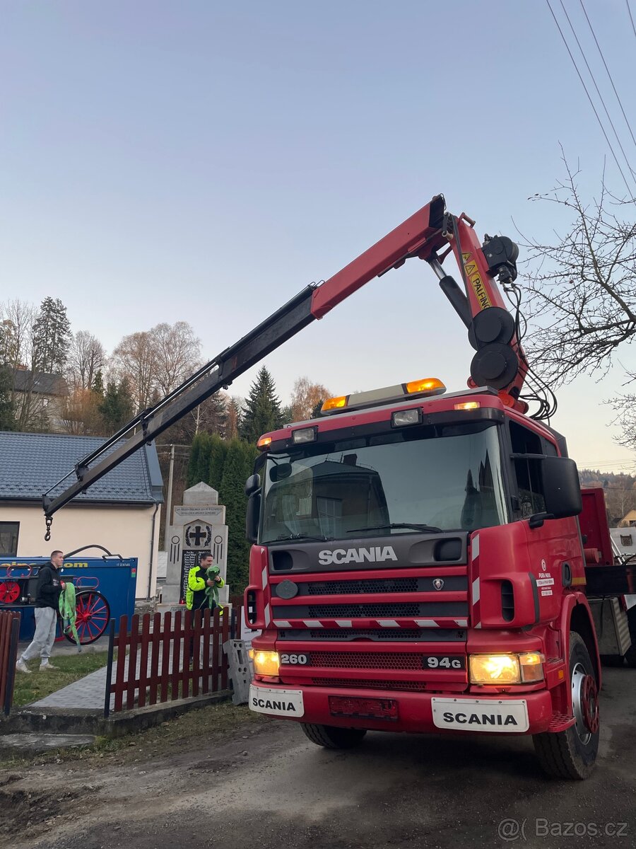 Nosič kontejneru s hydraulickou rukou - 6