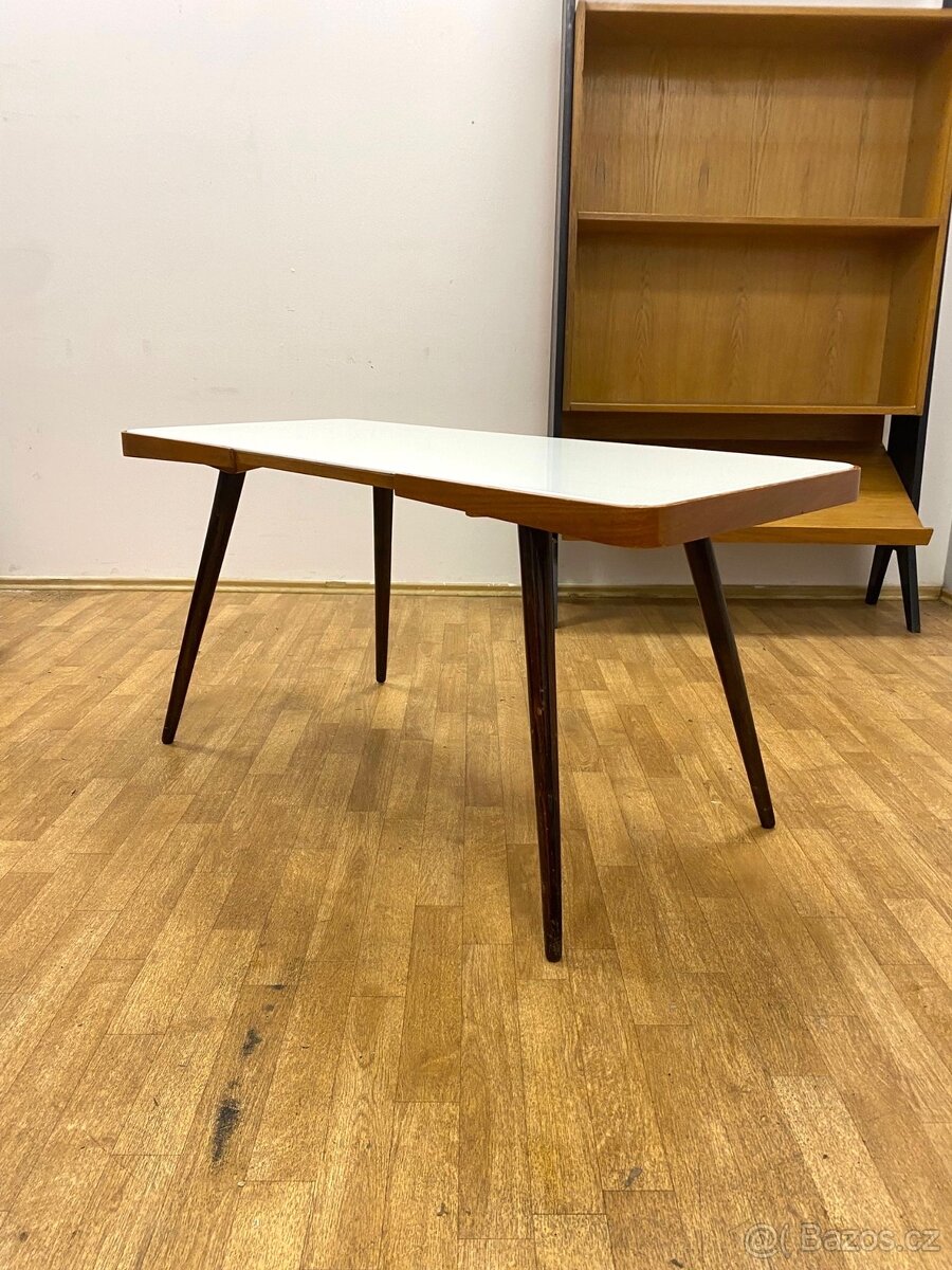 Retro stolek Jiroutek 60. léta Brusel - 6