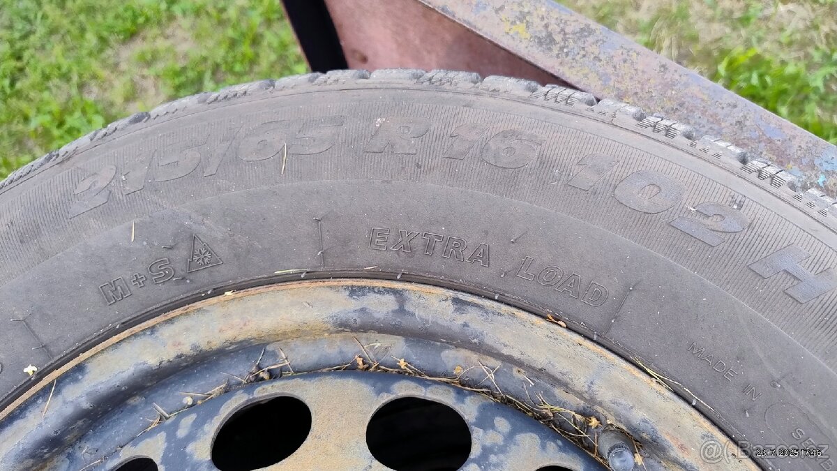 Pneu+ disky  kola 215/65 R16 zimní, SUV , 4x4 - 6