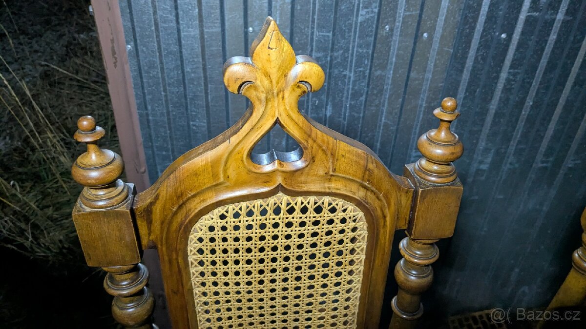 Židle - lidová renesance - 6