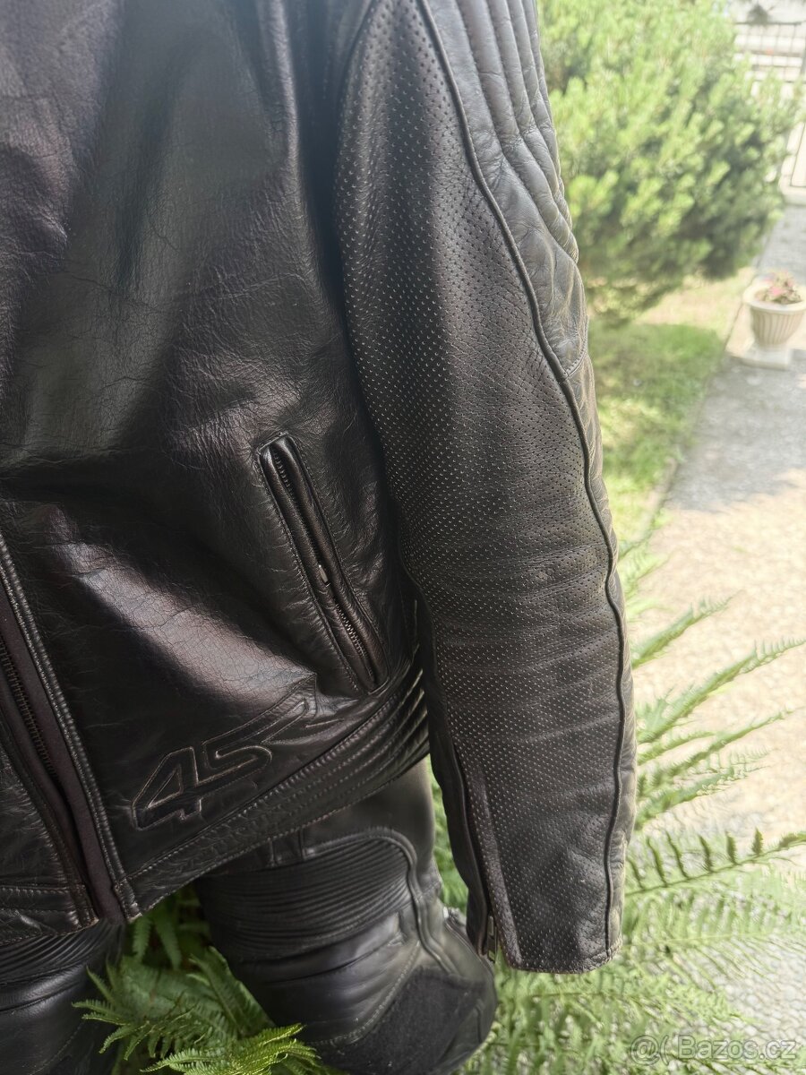 Kožená bunda (50) a kalhoty 4SR (48) (kombinéza) - 6