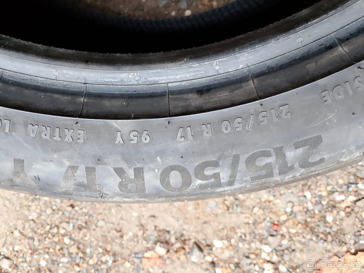 215/50/17 95y Continental - letní pneu 4ks - 6