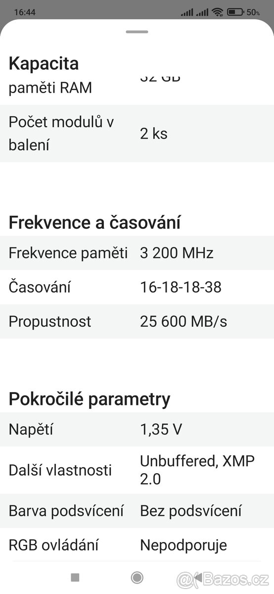 RAM DDR4 G.SKILL 2x16gb - 6