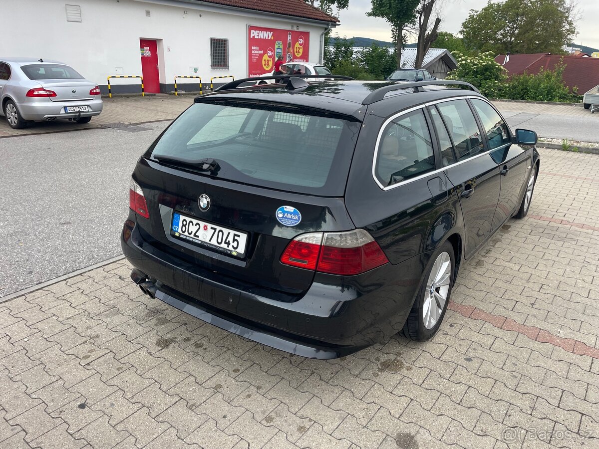 BMW E61 535d LCI, nebourané, nová STK - 6