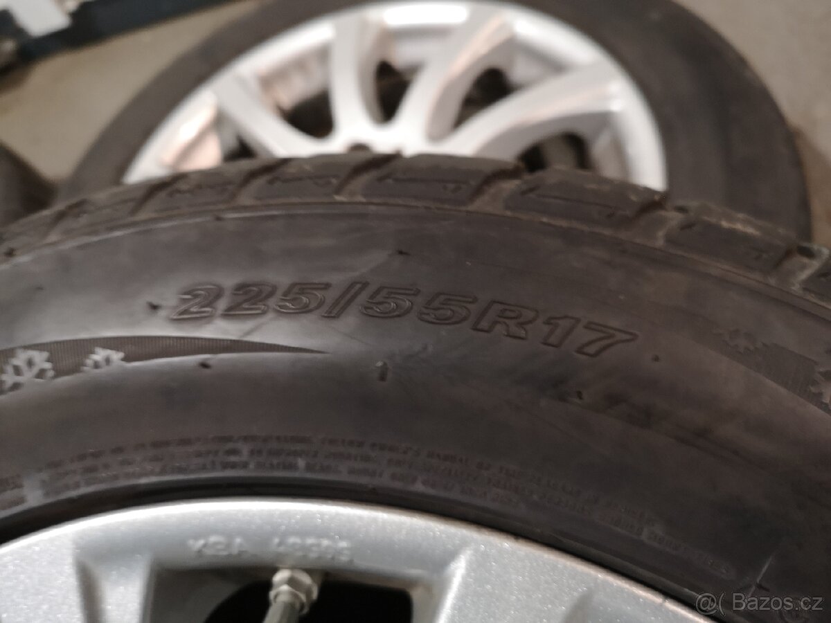 Mercedes V, Vito, E alu + zimní 225/55/17. - 6