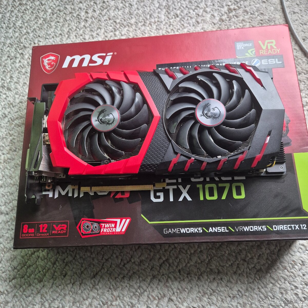 Geforce GTX 1070 msi Gaming X - 6