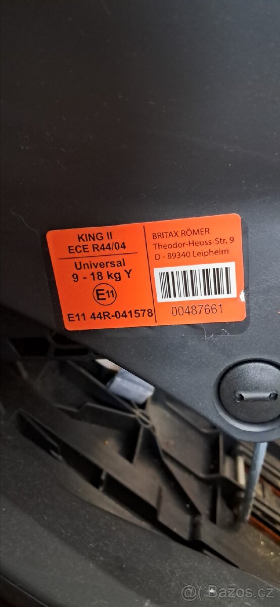 Detska autosedacka 9-18kg - 6