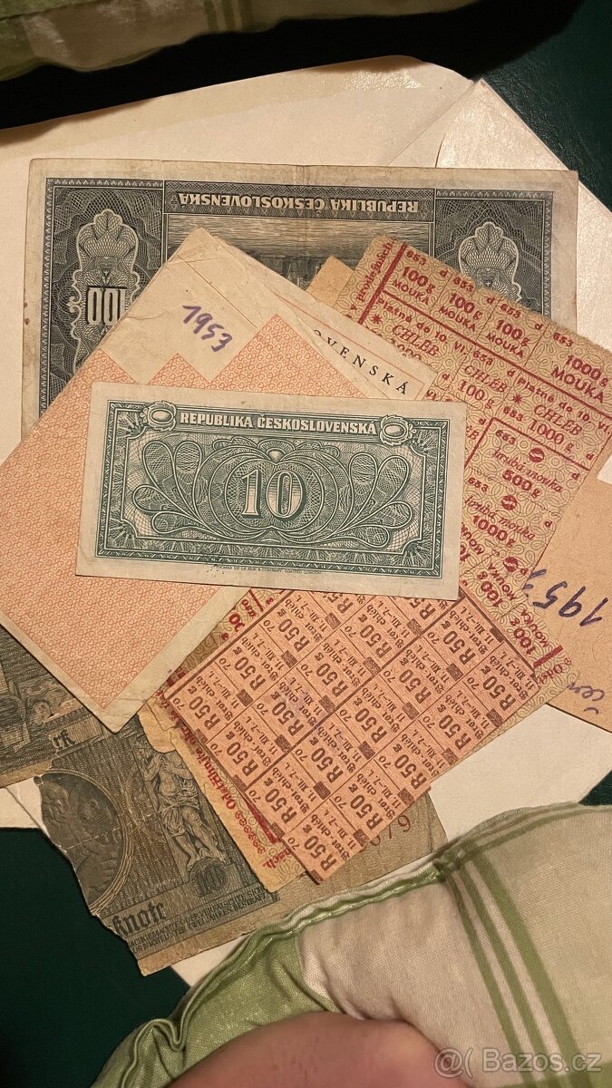 peníze, známky, Hitler, 2.světová - 6