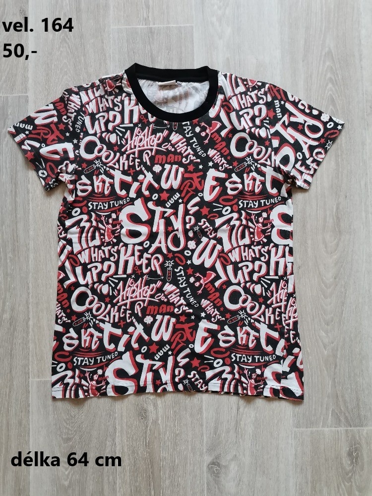 Trička vel. 158 - 164 - 6
