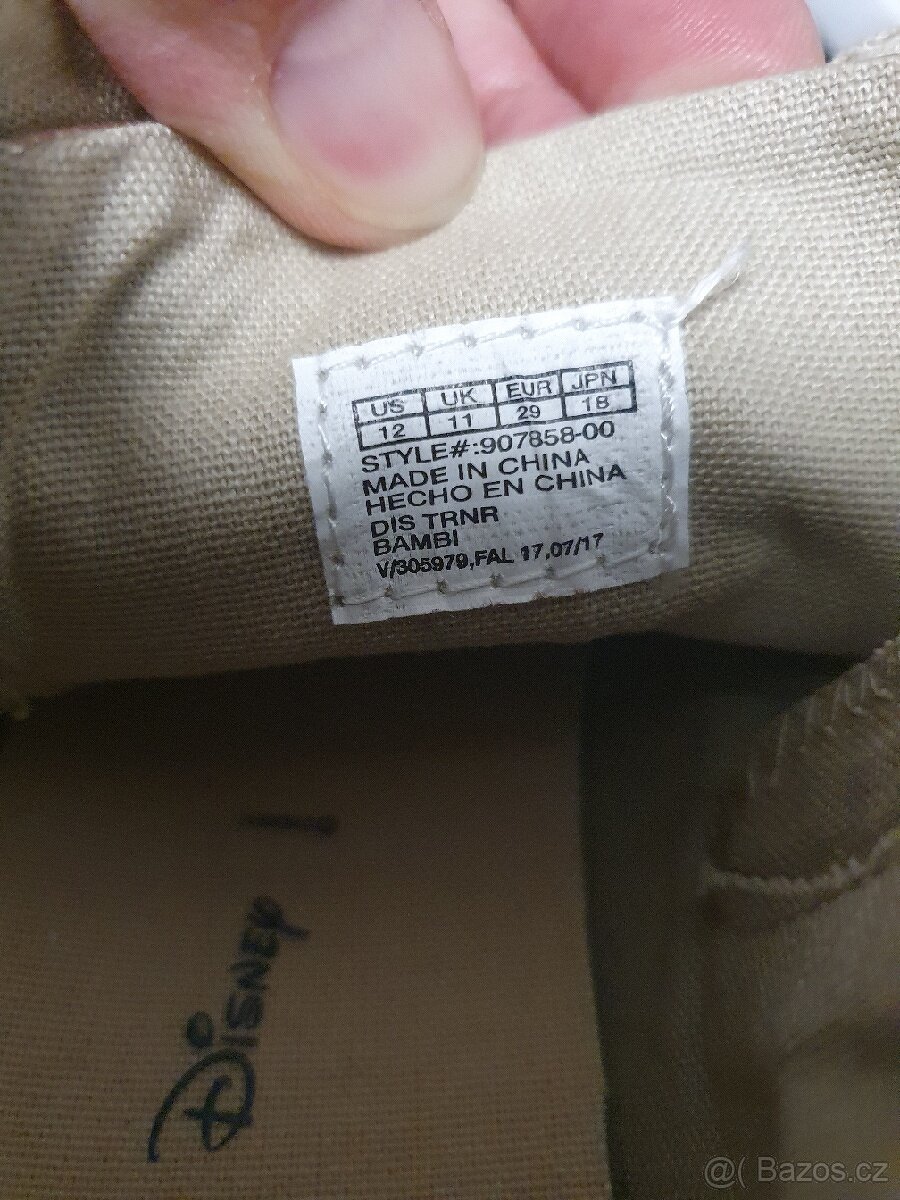 Dívčí béžové tenisky GAP vel. 29 - 6