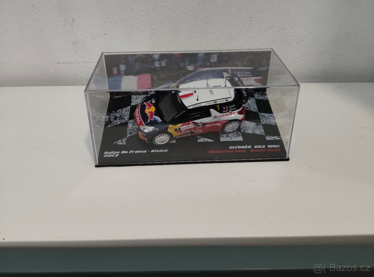 Citroen DS3 1:43 wrc DEA nový - 6