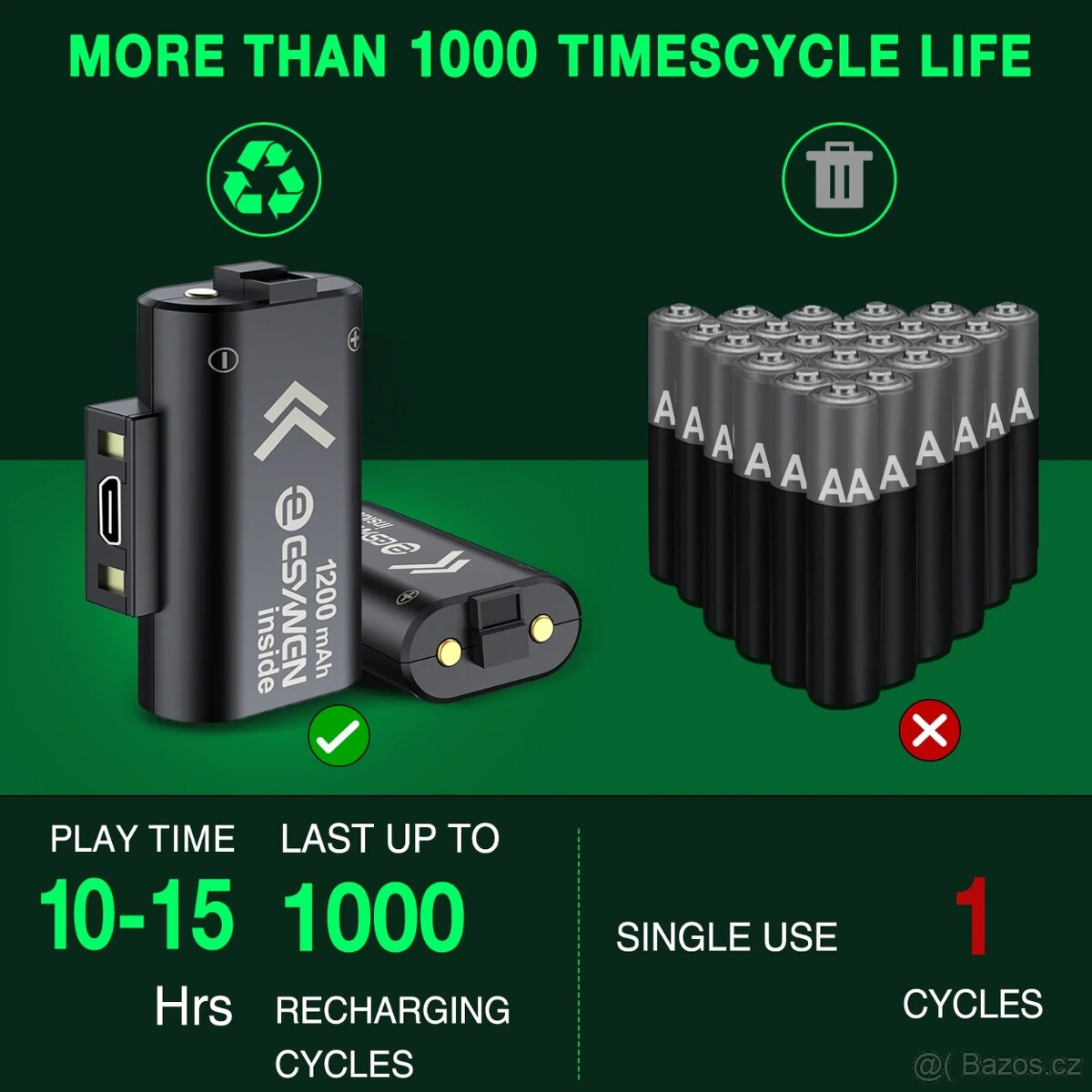 Nabíjecí baterie do XBOX - 6