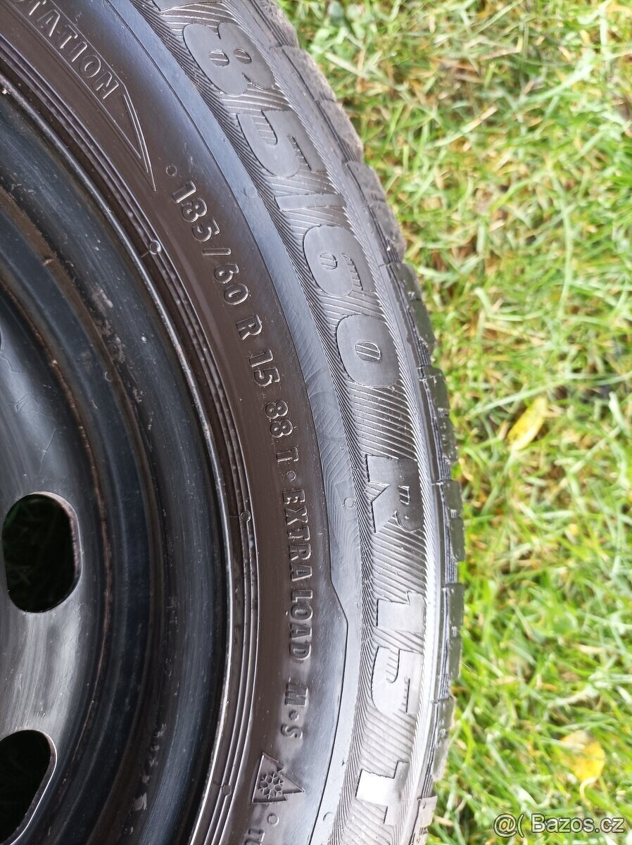 Zimní sada Ford 4x108 r15 Semperit 185/60/15 - 6