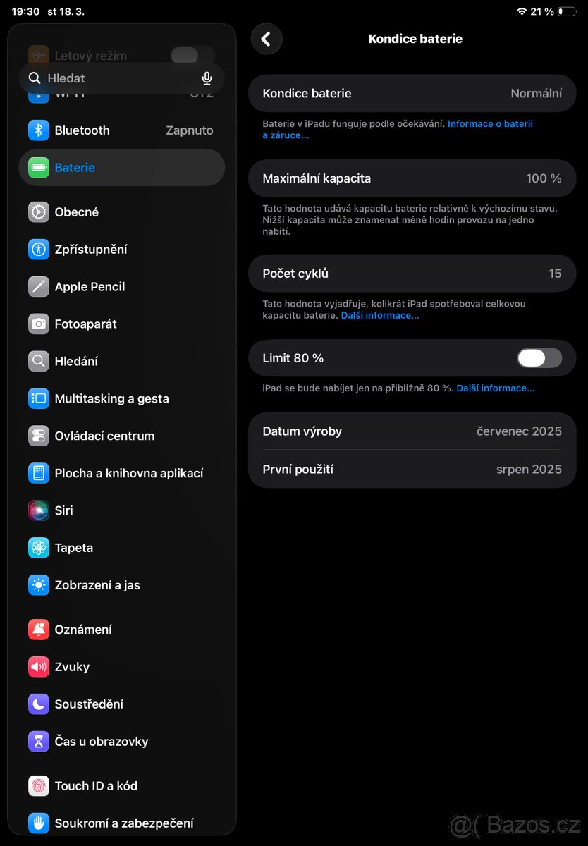 iPad A16, 128 GB stříbrný - 6