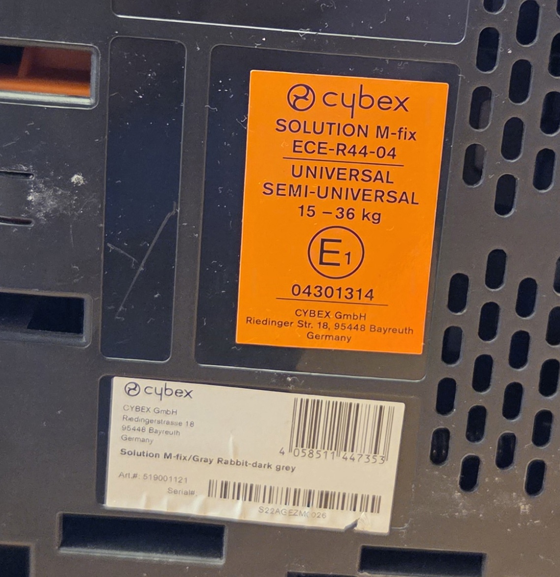 Dětská autosedačka Cybex Solution M-fix 15-36kg - 6