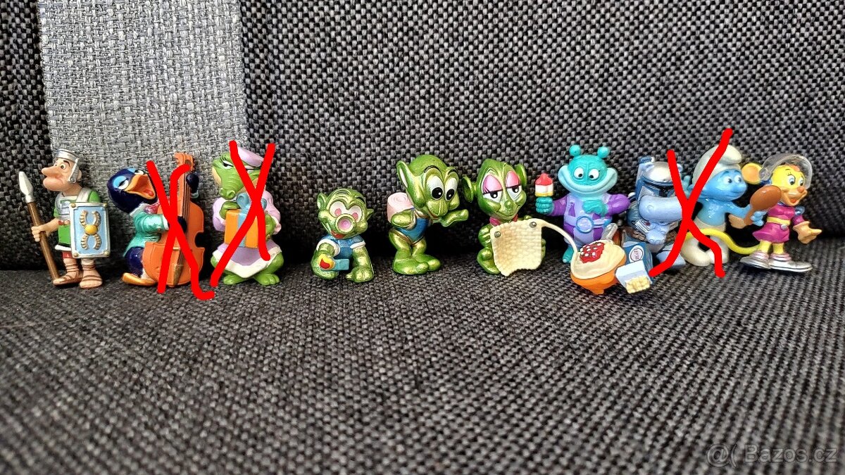 Sběratelské figurky z kinder vajíček - 6