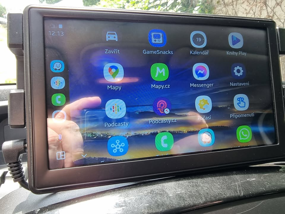 7" bezdrátový displej do auta, Android Auto, Apple Carplay, - 6