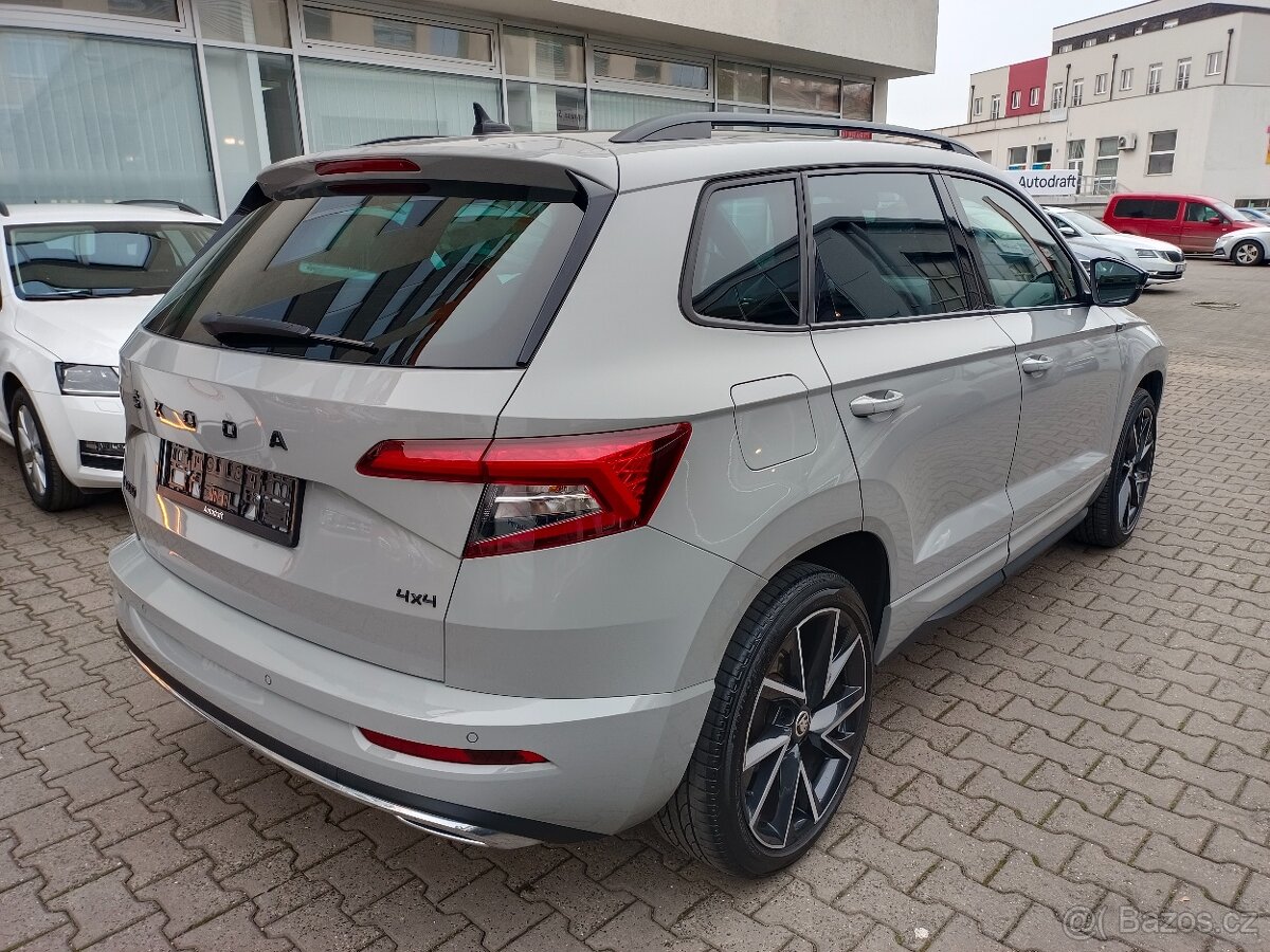 Škoda Karoq 2.0TSI 140kW 4x4 DSG Sportline - Zálohováno - 6