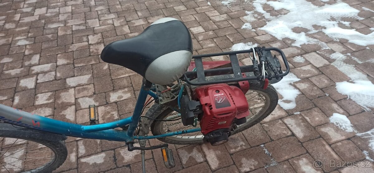 Predám motorový bicykel Bodeček - 6