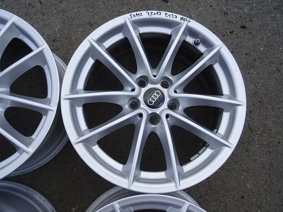Alu disky origo Audi 17", rozteč 5x112, ET 27 ,šíře 7,5J - 6