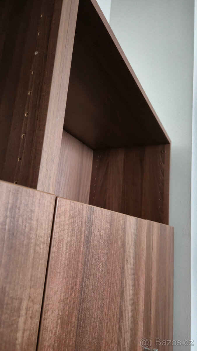 Kancelářské skříně Hobis - dekor ořech - 6