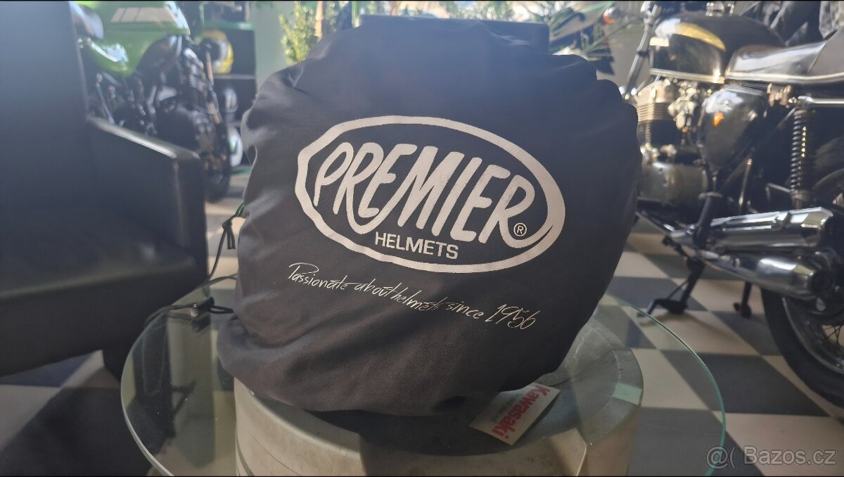 Premier Trophy retro helma, caferacer - 6
