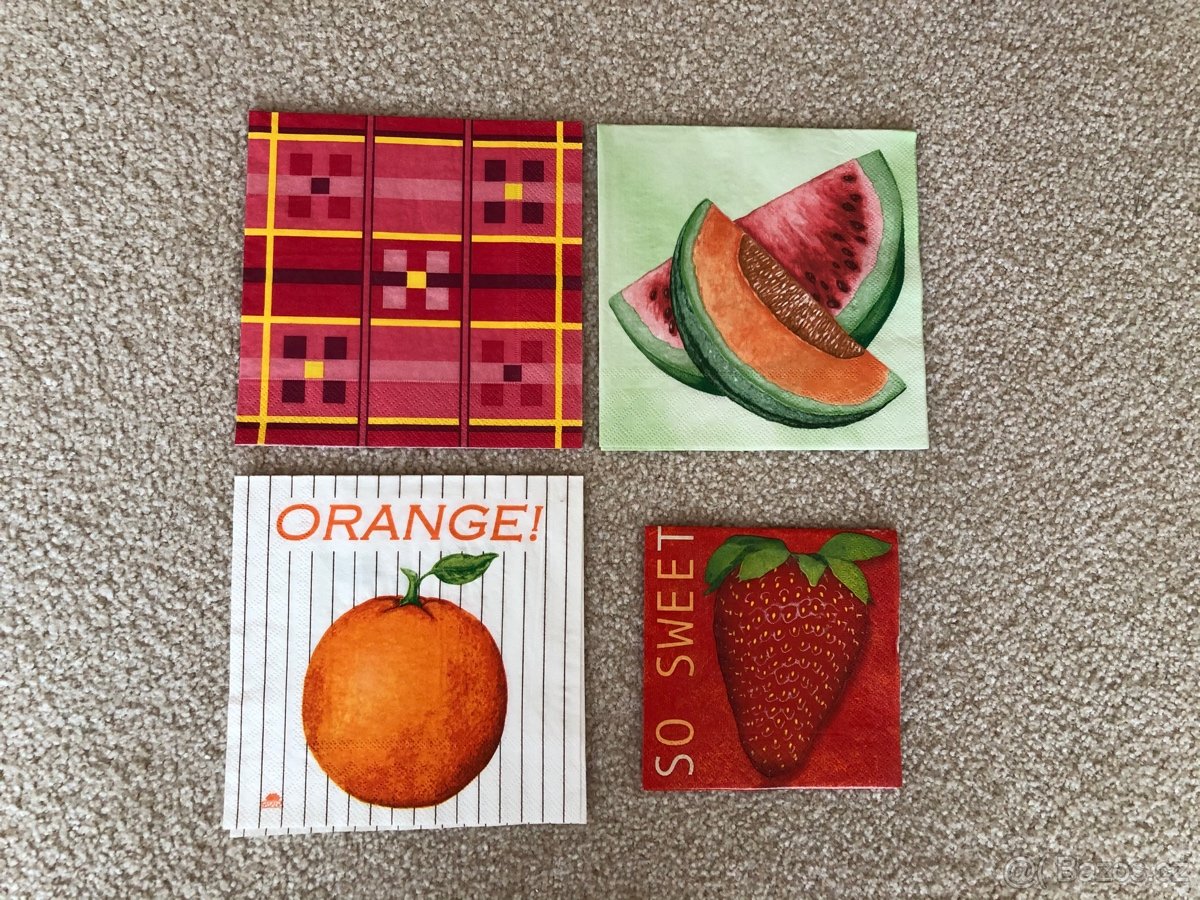 Prodám sbírku ubrousků - 6