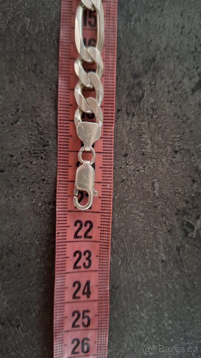 Stříbrný náramek ryzost 925/1000 - 6