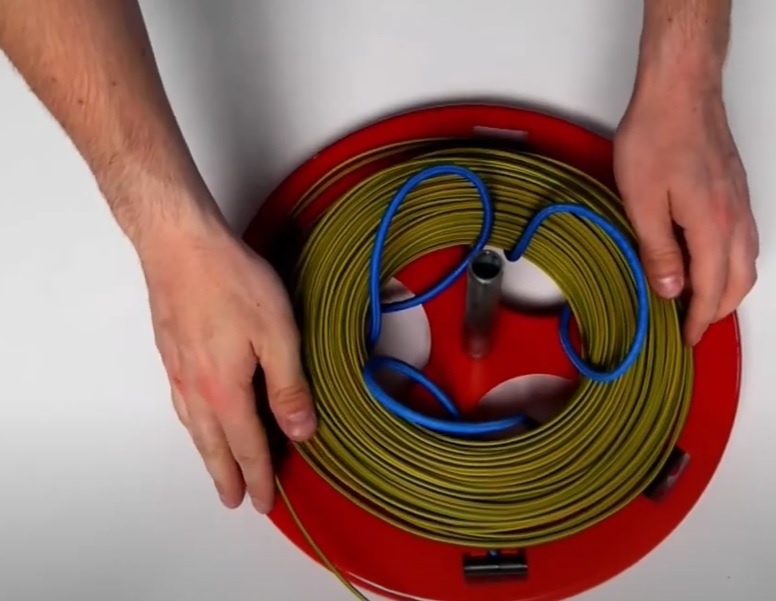 Cívka na kabely, s bungee šňůrami - 6