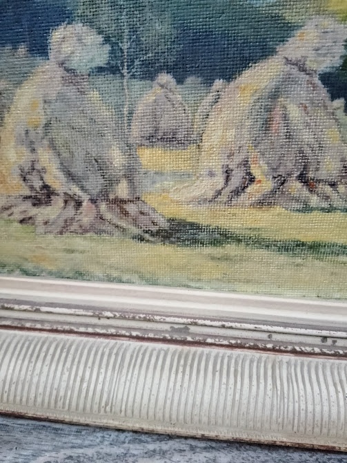 OBRAZ ORIGINÁL „SNOPY NA POLI“ AUTOR E. HORÁK 1951 - 6