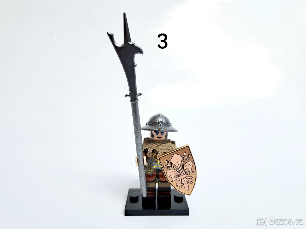Minifigurky Gotická pěchota (1), typ Lego - 6