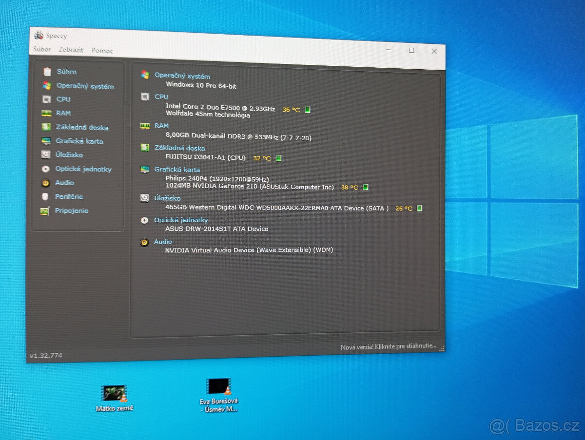 PC - repas, deska: Fujitsu D3041 A11 GS3 - 6