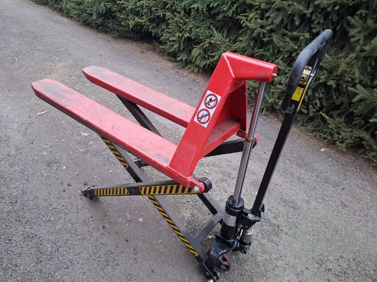 Paletovaci vozík - nůžkový ( STIHL) - 6