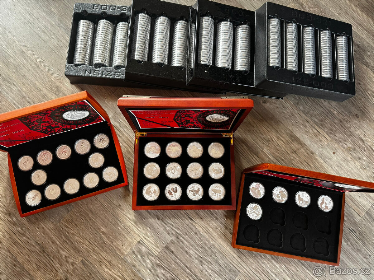 Kompletná sada Lunární kalendář Serie 2 12x1oz Lunar II - 6