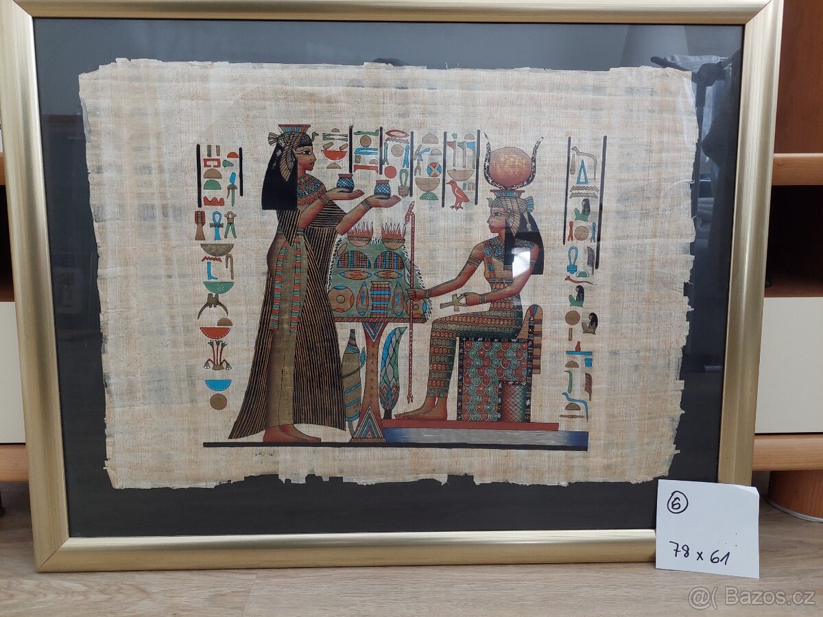 PRODÁM OBRAZY PAPYRUS - 6