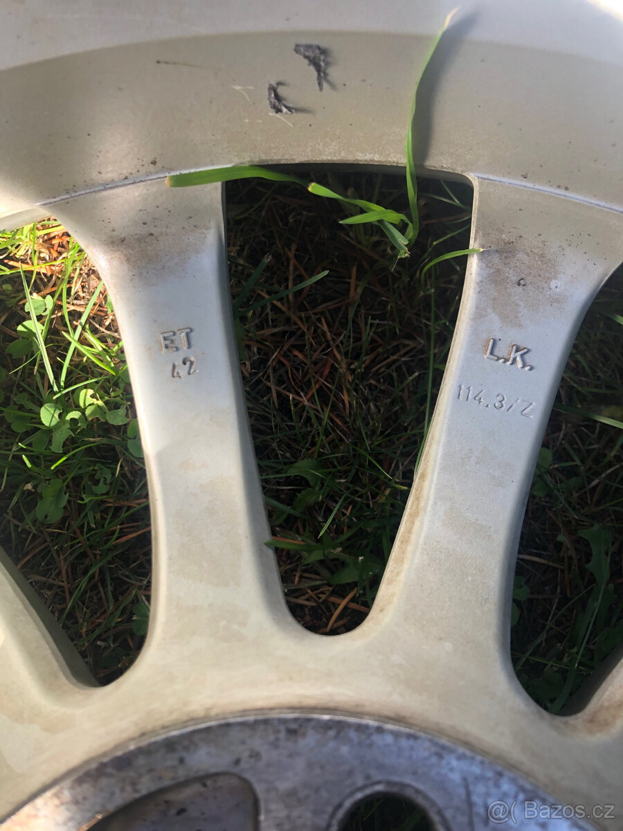 Prodám AL disky FONDMETAL 7Jx17H2 - 6