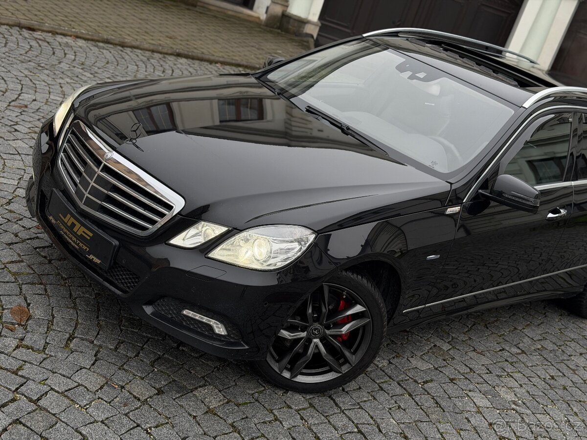 Mercedes Benz E350 CGI 215 kW AMG FULL VÝBAVA Webasto Night - 6