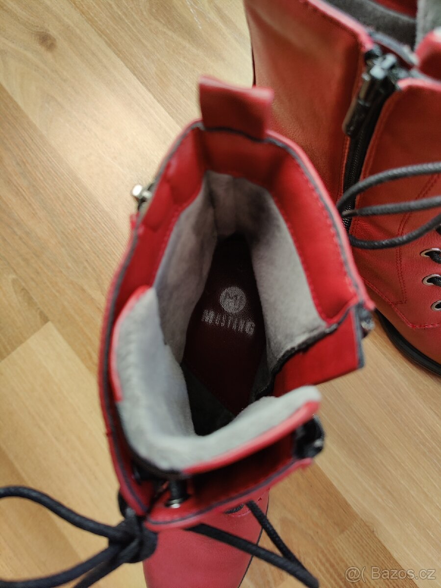 Kotníčkové boty Mustang - 6