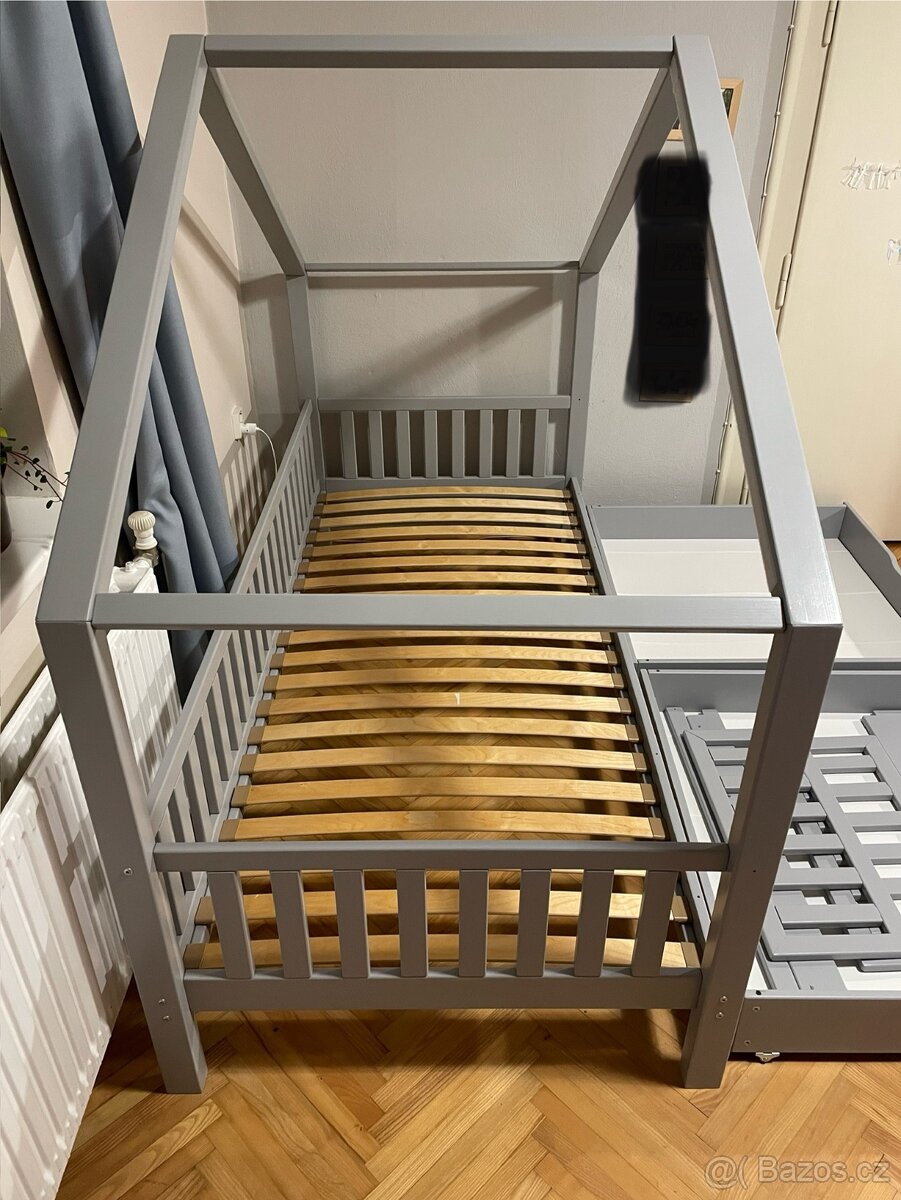 Domeckova postel HouseBed Plotek Duo Plus - 6