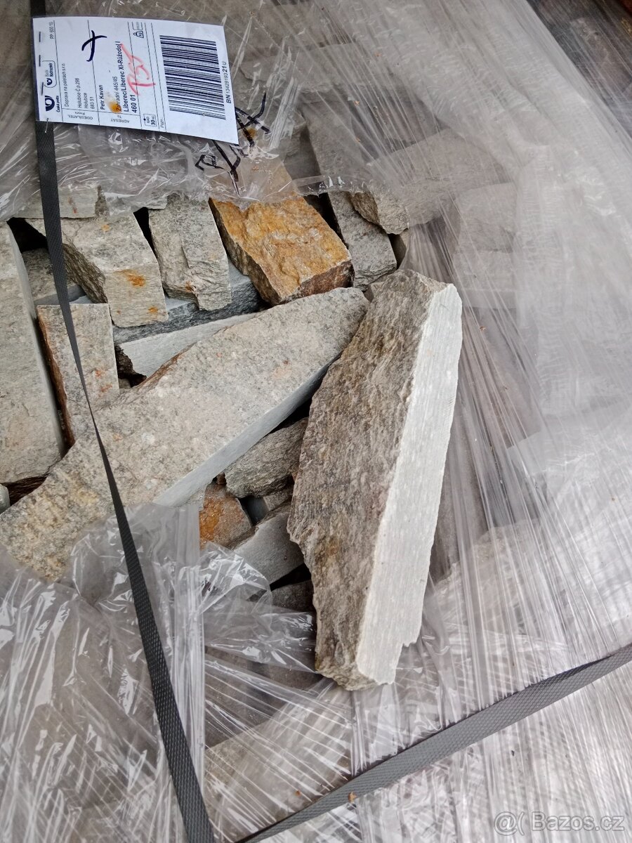 Přírodní kámen Rula Gold Brown - obklad 1 x řezaný - 6