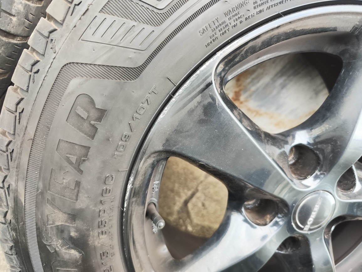 16"celoroční alu sada Borbet 5x120 VW T6 T6.1 T5 Multivan - 6