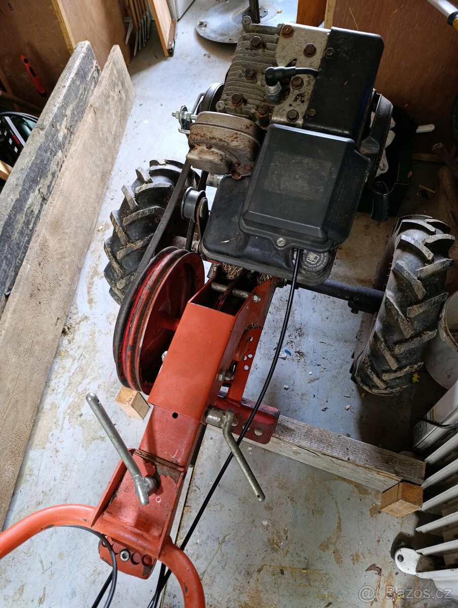 Motokultivátor MS16 s bubnovou sekačkou a příslušenstvím - 6