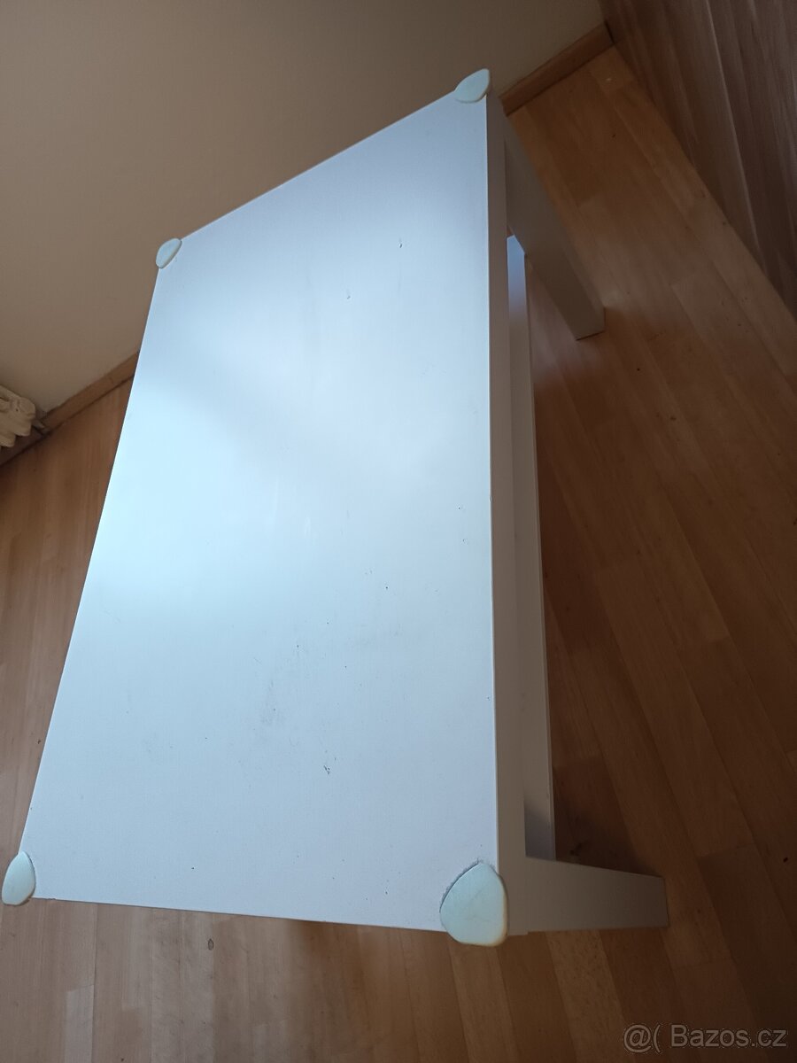 Konferenční stolek Ikea bílá, 90x55 cm - 6