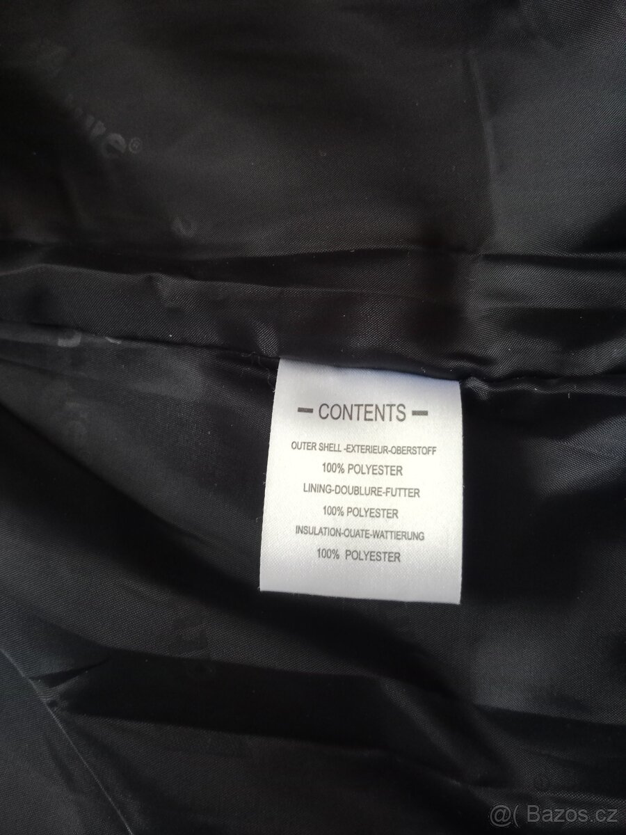 Dámská zimní bunda se vzorem a s kapucí - 6