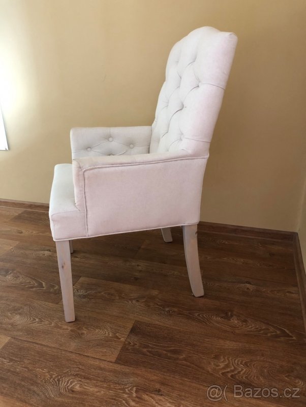 Rustikální barokní křesla 4 kusy - 6