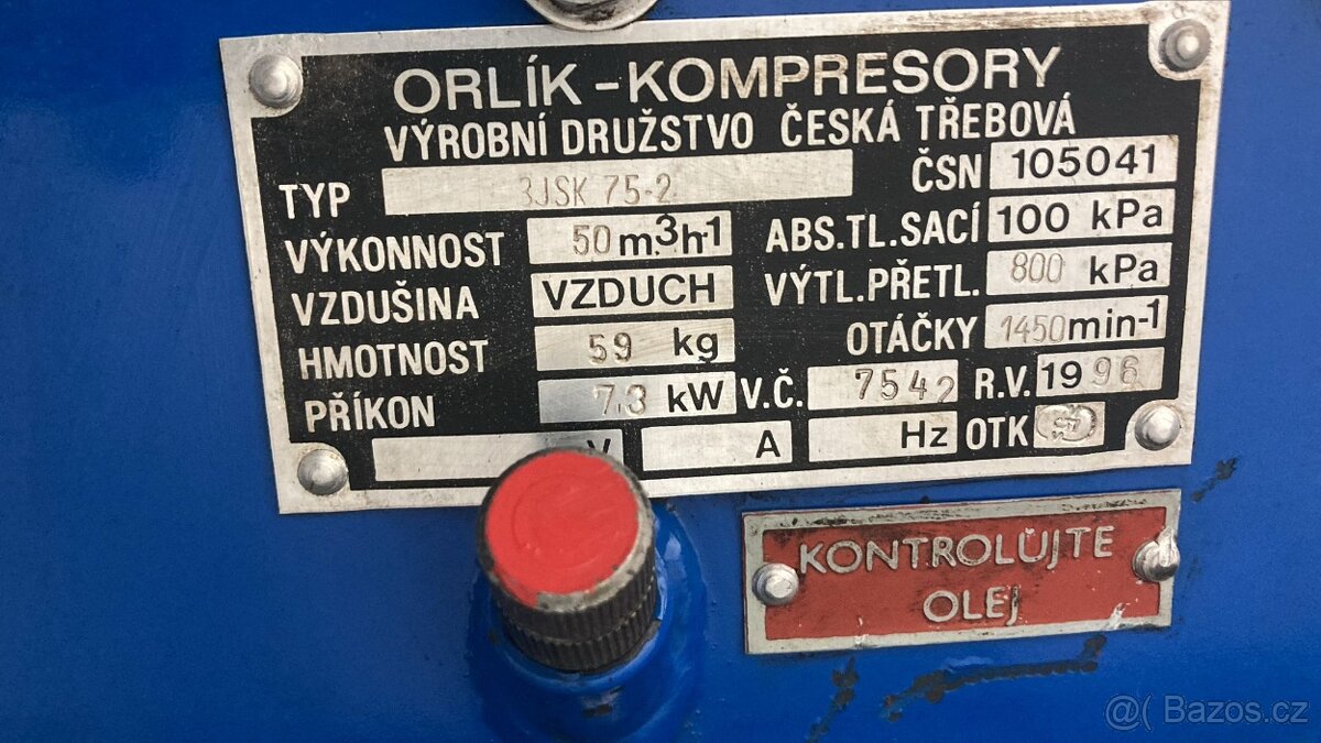 Kompresor Orlík 3JSK - 6