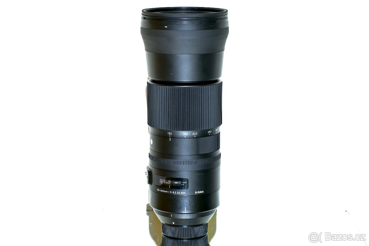 Nikon Sigma 150-600mm DG OS + UV + neopren TOP STAV - 6