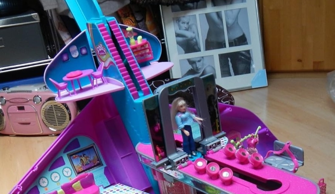 Polly Pocket maxi-Letadlo Jumbo Jet 2007 - 6